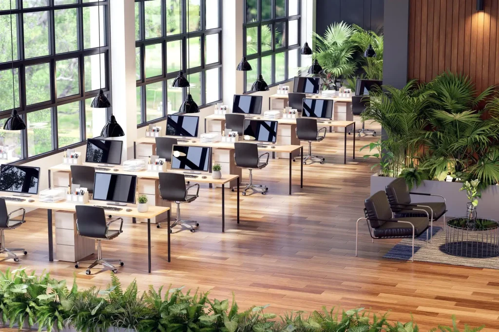 Impactul serviciilor de curățenie ecologică asupra angajaților din companii și instituții publice 4 Servicii de curățenie și curățare cu abur în Brașov birouri dar și pentru locuințe pensiuni airbnb hoteluri HoReCa bucătării restaurante - Eco Clean MBS Brașov